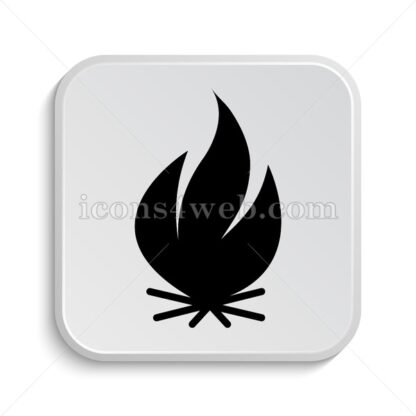 Fire icon design – Fire button design. - Icons for website