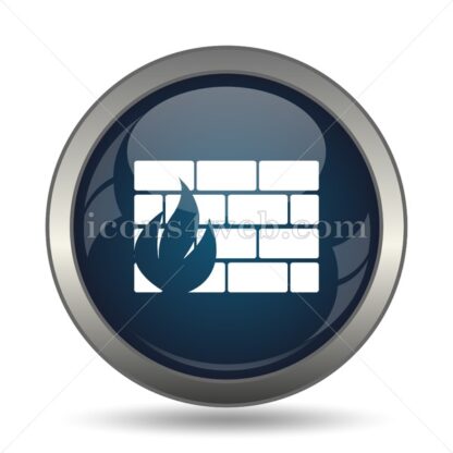 Firewall icon for website – Firewall stock image - Icons for website