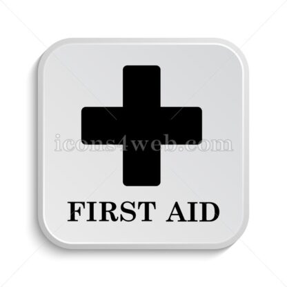 First aid icon design – First aid button design. - Icons for website