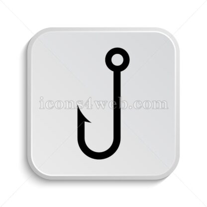 Fish hook icon design – Fish hook button design. - Icons for website