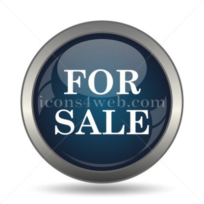 For sale icon for website – For sale stock image - Icons for website