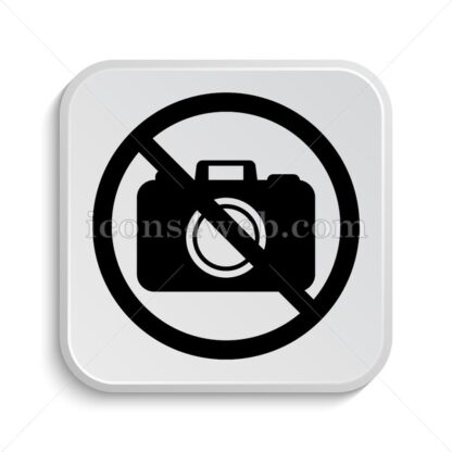 Forbidden camera icon design – Forbidden camera button design. - Icons for website