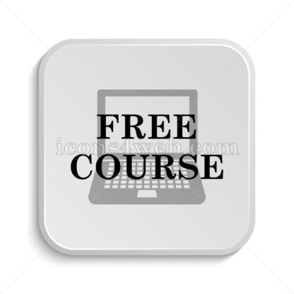 Free course icon design – Free course button design. - Icons for website