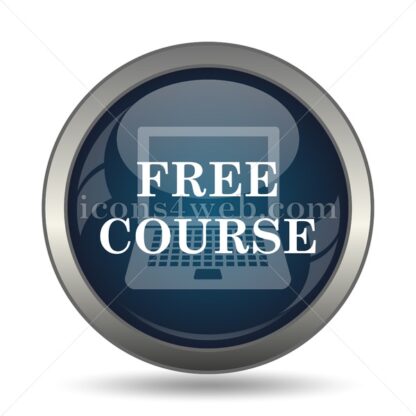 Free course icon for website – Free course stock image - Icons for website