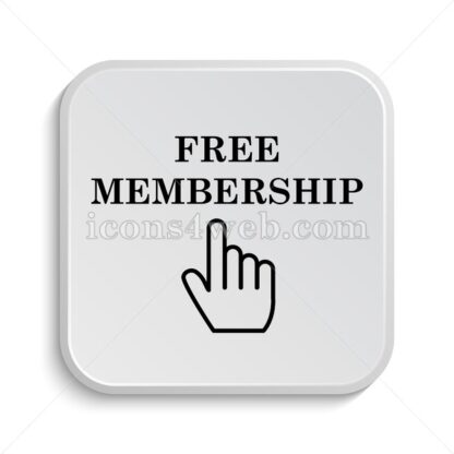 Free membership icon design – Free membership button design. - Icons for website