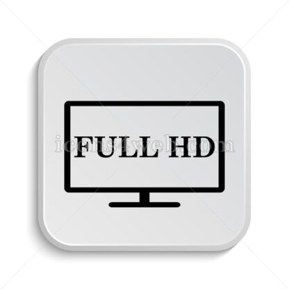 Full HD icon design – Full HD button design. - Icons for website