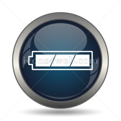 Fully charged battery icon for website – Fully charged battery stock image - Icons for website