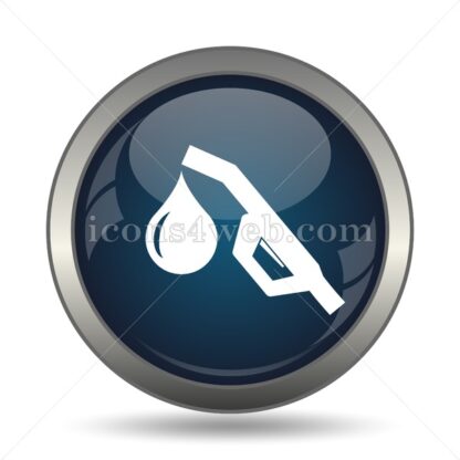 Gasoline pump nozzle icon for website – Gasoline pump nozzle stock image - Icons for website