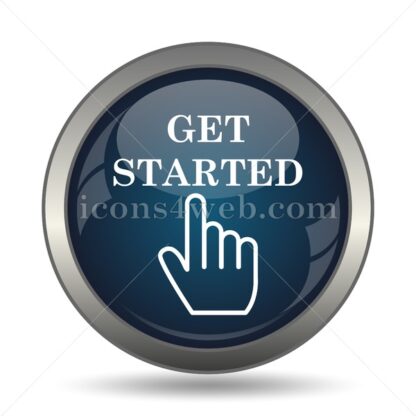 Get started icon for website – Get started stock image - Icons for website