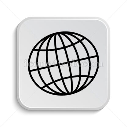 Globe icon design – Globe button design. - Icons for website