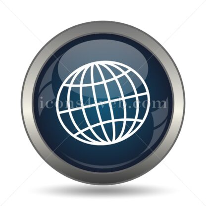 Globe icon for website – Globe stock image - Icons for website
