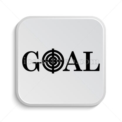 Goal icon design – Goal button design. - Icons for website