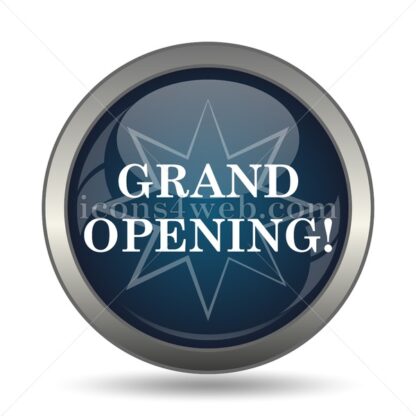 Grand opening icon for website – Grand opening stock image - Icons for website
