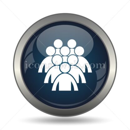 Group of people icon for website – Group of people stock image - Icons for website