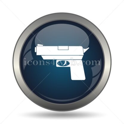 Gun icon for website – Gun stock image - Icons for website