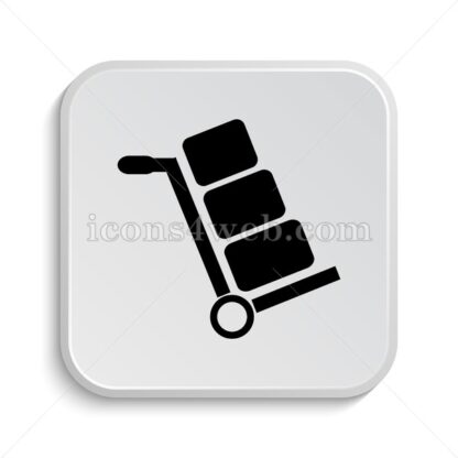 Hand truck icon design – Hand truck button design. - Icons for website