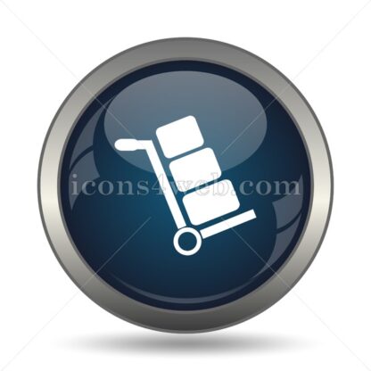 Hand truck icon for website – Hand truck stock image - Icons for website
