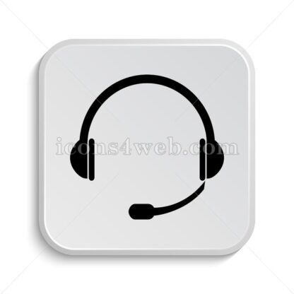 Headphones icon design – Headphones button design. - Icons for website