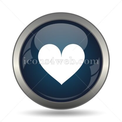 Heart icon for website – Heart stock image - Icons for website