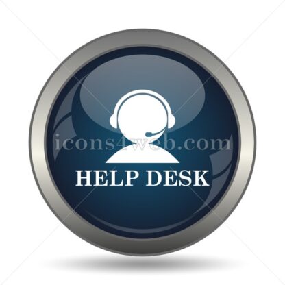 Helpdesk icon for website – Helpdesk stock image - Icons for website