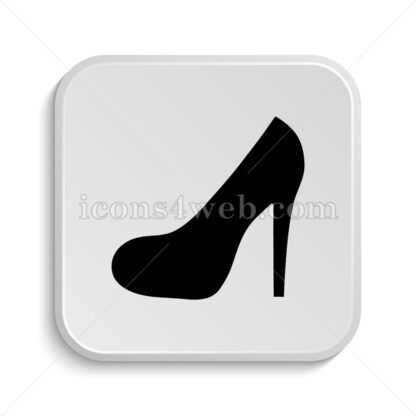 High heel icon design – High heel button design. - Icons for website
