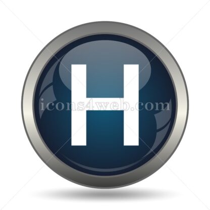 Hospital icon for website – Hospital stock image - Icons for website