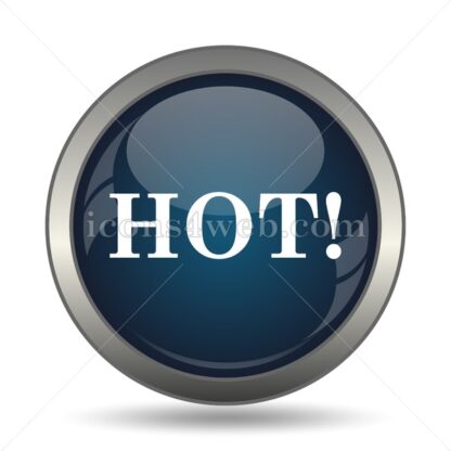 Hot icon for website – Hot stock image - Icons for website