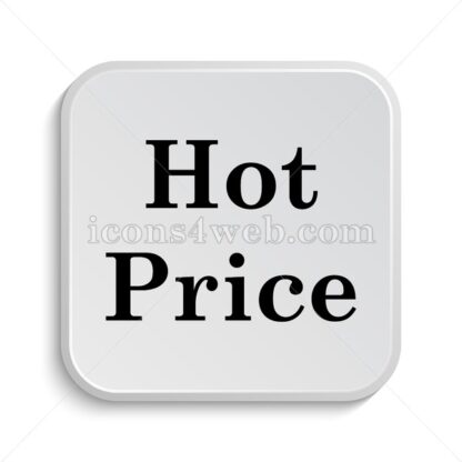 Hot price icon design – Hot price button design. - Icons for website