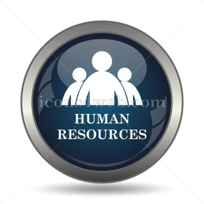 Human Resources icon for website – Human Resources stock image - Icons for website