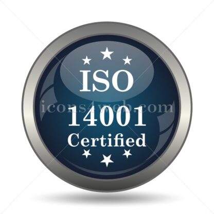ISO 14001 icon for website – ISO 14001 stock image - Icons for website