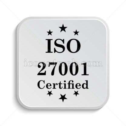 ISO 27001 icon design – ISO 27001 button design. - Icons for website