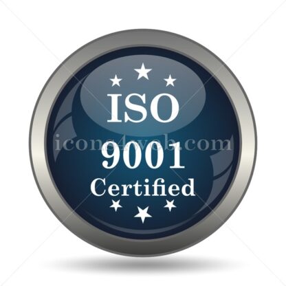 ISO 9001 icon for website – ISO 9001 stock image - Icons for website