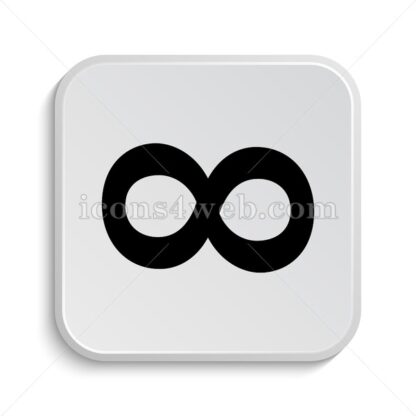 Infinity sign icon design – Infinity sign button design. - Icons for website