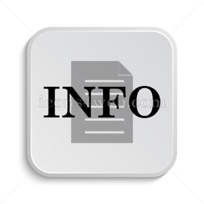 Info icon design – Info button design. - Icons for website