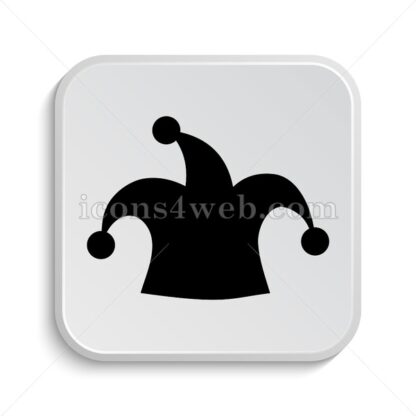 Jester hat icon design – Jester hat button design. - Icons for website