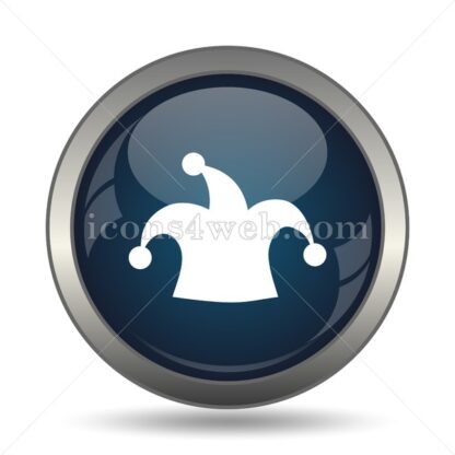 Jester hat icon for website – Jester hat stock image - Icons for website