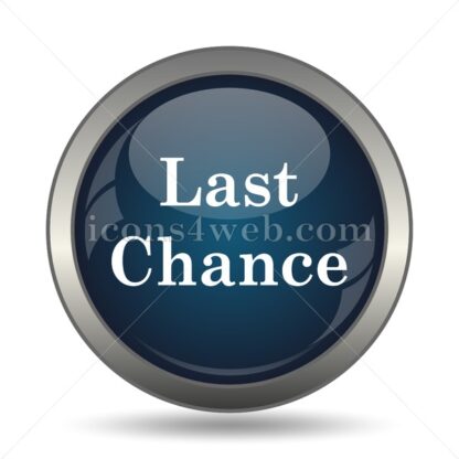 Last chance icon for website – Last chance stock image - Icons for website
