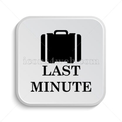 Last minute icon design – Last minute button design. - Icons for website
