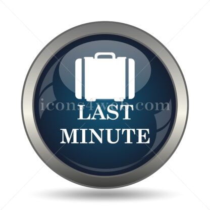 Last minute icon for website – Last minute stock image - Icons for website