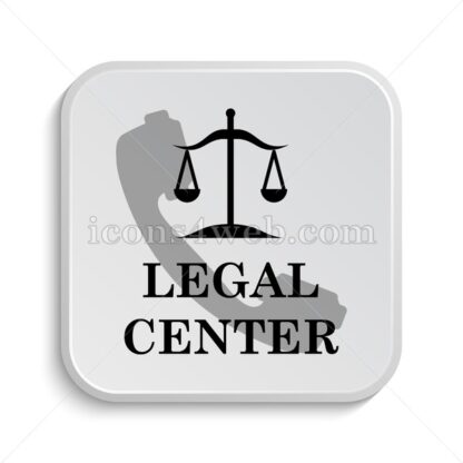 Legal center icon design – Legal center button design. - Icons for website