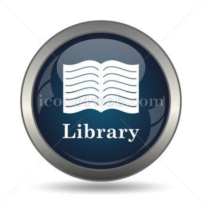 Library icon for website – Library stock image - Icons for website