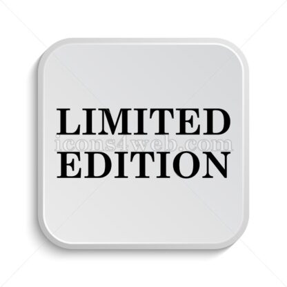 Limited edition icon design – Limited edition button design. - Icons for website
