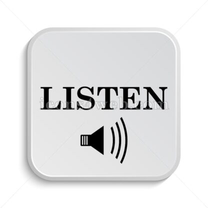 Listen icon design – Listen button design. - Icons for website