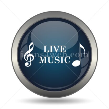 Live music icon for website – Live music stock image - Icons for website