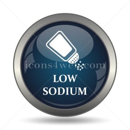 Low sodium icon for website – Low sodium stock image - Icons for website