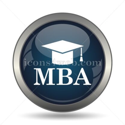 MBA icon for website – MBA stock image - Icons for website