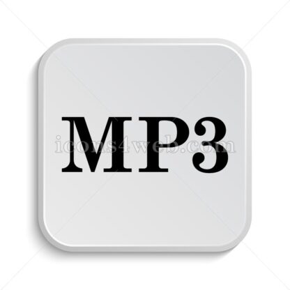 MP3 icon design – MP3 button design. - Icons for website