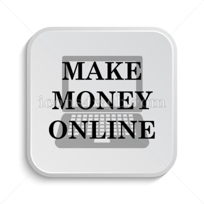 Make money online icon design – Make money online button design. - Icons for website