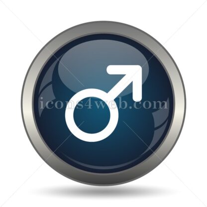 Male sign icon for website – Male sign stock image - Icons for website