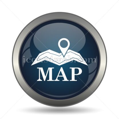 Map icon for website – Map stock image - Icons for website